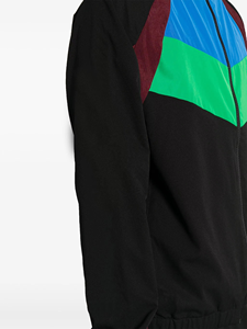 New Arrival High Quality Two Piece Set Zip up Vintage Windbreaker Tracksuit Breathable Color Block Nylon Windbreaker Tracksuit - Product Image 6