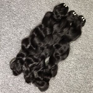 Venta al por mayor 100% de pelo virgen de alta calidad de onda natural para gran almacenamiento de color claro vietnamita extensiones de cabello crudo de colores - Product Image 3