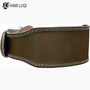 Cinturón de gimnasio de piel de vaca personalizado Unisex equipo de entrenamiento físico de levantamiento de pesas de cuero de neopreno con logotipo de actualización comercial - Product Image 2