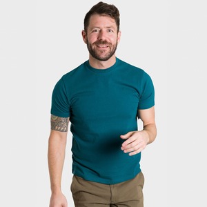Pakistán fabricación al por mayor para hombre en blanco 100% algodón de manga corta Camisetas de hombre de alta calidad liso logotipo personalizado impreso - Product Image 1