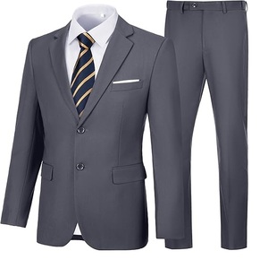 Trajes de Hombre Hechos en Pakistán de Alta Calidad, Impermeables, Personalizables, Formales, Casuales, para Bodas, Negocios, Cruzados, de 3 Piezas - Product Image 6