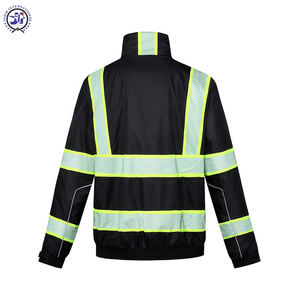 Chaquetas de seguridad de construcción transpirables de alta visibilidad/chaqueta de seguridad ropa de trabajo chaqueta de seguridad de construcción de fábrica - Product Image 2