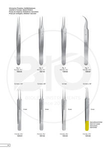 Pinzas curvas de astilla de Carmalt de acero inoxidable de fábrica Original de nuevo diseño, pinzas quirúrgicas de 4,5 ", instrumentos veterinarios - Product Image 5