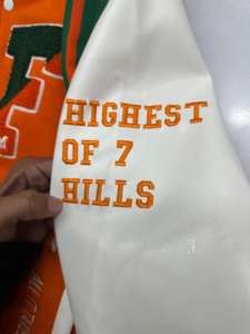 Chaqueta Universitaria Famu de la Universidad Agrónoma y Mecánica de Florida, para Hombre y Mujer, Estilo Vintage, de Lana y Seda, Bordada, con Botones Decorativos, para Invierno - Product Image 4