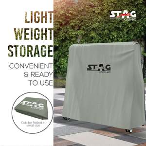 Housse de table de ping-pong Stag Iconic Heavy-Duty Premium, résistante aux intempéries, pour table pliante, intérieur/extérieur - Product Image 4