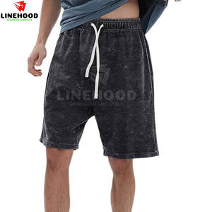 Conjuntos de camiseta y pantalones cortos informales de verano para hombres de calidad superior Colores personalizados con lavado ácido Hecho del mejor material - Product Image 3