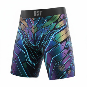 Pantalones Cortos de MMA Personalizados para Hombre de la Mejor Calidad, Transpirables, con Costuras Resistentes, para Gimnasio, Boxeo, Kickboxing, Proveedor OEM Personalizado - Product Image 6