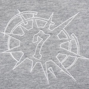 Sudadera con Capucha Corta y Holgada de Invierno, Tejido Grueso 100% Algodón Felpa 400 Gsm, Sudadera Personalizada con Bordado - Product Image 2