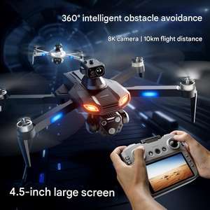 Dron 4DRC Profesional M7 con Pantalla Grande de 4.5 Pulgadas, Fotografía Aérea 2K QHD, Evitación de Obstáculos, Tiempo de Vuelo de 21-30 Minutos - Product Image 3