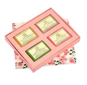 ชุดสบู่ Khadi ayurveda 4ชิ้นละ100กรัมสำหรับผิวเปล่งปลั่งมีสุขภาพดี - Product Image 1