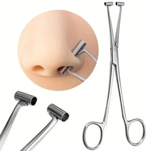 เครื่องมือเจาะผนังกั้นจมูก ทำจากเหล็กผ่าตัดและผ่านการฆ่าเชื้อ LionGothic Body Piercing - Product Image 6