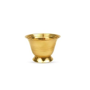 Mini bol en laiton, mélange d'épices, bols en laiton faits à la main, poli et brillant, mini bol en laiton à vendre - Product Image 2