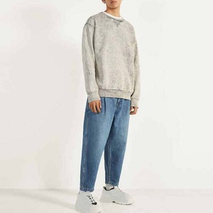 Fournisseur en gros de sweats à capuche pour hommes en polyester/coton, lavage à l'acide, couleur et taille personnalisées, logo personnalisé, service OEM - Product Image 4