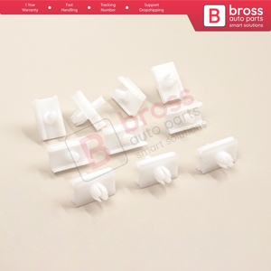 BCF5076 10 Pieces Door Body Trim Moulding <b>Clamp</b> <b>Clips</b> for 5 Series E34 Alpina B10 1987-1995 4/5 Door 51131946258 - Product Image 4