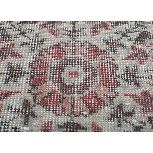 Alfombras Vintage de Lana 9x12 en Rojo y Naranja, con Patrón de Medallón Anudado a Mano, para Hogar y Sala de Estar, Alfombra Rectangular para Pasillo - Product Image 3