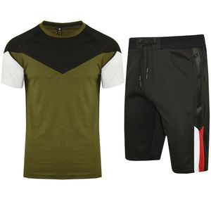2025 conjuntos cortos para hombres ropa informal verano hombre 2 piezas conjunto trajes deportivos para hombres camisas y pantalones cortos conjuntos masculinos gimnasio objetivo deportes - Product Image 6