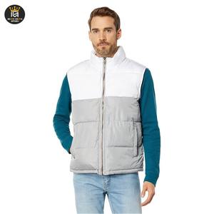 แจ็กเก็ตขนเป็ดแขนกุดของผู้ชายคุณภาพระดับพรีเมี่ยมทำจากผ้าให้ความอบอุ่นสไตล์ลำลองสำหรับฤดูหนาว - Product Image 3