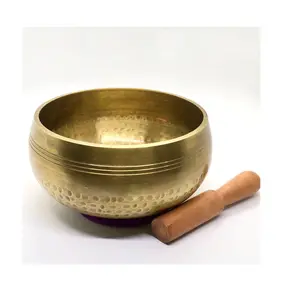 Indische handgemachte Chakra Fabrik Preis für Meditation Übung Küchen geschirr Schüssel Großhandel Bulk Supplies Tibetan Singing Bowl