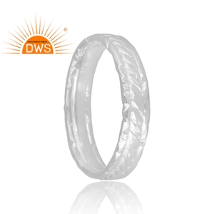 New Trending Design 925 Sterling Silver New <b>Band</b> Ring Custom Design Jewelry For Women Gift For Her. - Product Image 2