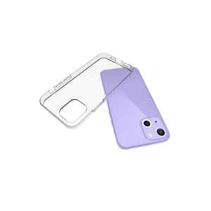 Étui en silicone transparent Premium NXXA pour Apple pour iPhone 13 Mini, coque de protection antichoc électro-plaquée, TPU souple, Ins 14 - Product Image 4