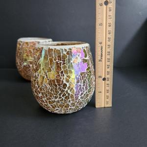 Handmade Beeswax Modern Highly Scented <b>Votive</b> <b>Candle</b> <b>Holder</b> for Wedding Table Centerpiece or Home Christmas Decoration - Product Image 1