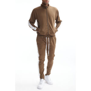 Ensemble de survêtement décontracté à capuche en coton 100% de haute qualité professionnel, survêtement d'hiver pour homme - Product Image 4