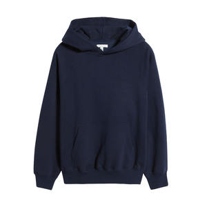 Sudadera con capucha Terry extragrande de Invierno para mujer, personalizada con logotipo frontal, diseño básico liso a la venta - Product Image 5