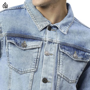 Diseño personalizado Denim invierno cálido chaqueta gruesa al por mayor ropa de calle moda Denim chaqueta de invierno hombres OEM mantenido - Product Image 5