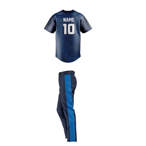 Ensemble de Tenues de Baseball Personnalisées de Qualité Supérieure, Respirant, Grande Taille, 100% Polyester, Séchage Rapide, Vêtements de Sport en Gros - Product Image 4