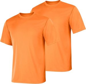 เสื้อยืดผู้ชายผ้าคอตตอน100% สกรีนพิมพ์ลายผ้าไหมน้ำหนักเบาแห้งเร็วงานตามสั่ง - Product Image 4