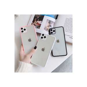 Coque de protection en silicone premium SAFA Endi pour iPhone 12 Pro Max, souple, rectangulaire, antichoc, anti-traces de doigts, élégante 'Ins' - Product Image 5