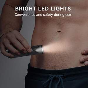 Afeitadora y Depiladora Eléctrica LED para Hombres, Depilación Corporal en Seco/Húmedo para el Cuidado Corporal - Product Image 5