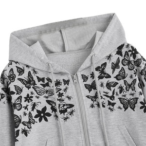 Sudadera Corta a Rayas de Alta Calidad para Niñas, Sudadera con Cierre en el Cuello, Sudadera Corta Informal, Hecha en Pakistán - Product Image 3