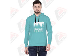 Pull à capuche pour hommes de qualité supérieure Ultra confortable et confortable 100% coton brodé teint uni avec impression numérique pour l'hiver - Product Image 6