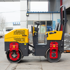 2025 Mini đôi trống con lăn Máy Đầm Mini đường lăn 1 tấn 1.5ton Máy đầm nhựa đường con lăn để bán - Product Image 6