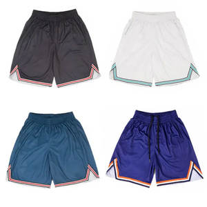 Shorts de basket-ball personnalisés pour hommes et femmes, uniforme de basket-ball, séchage rapide, respirant, 100% polyester, 2 en 1, maille athlétique, entraînement - Product Image 5