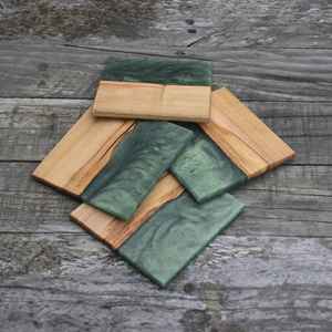 Posavasos de madera redondo de resina de nueva tendencia para bebidas, producto de gran oferta y posavasos de madera de la mejor calidad para regalo de restaurante de Hotel en casa - Product Image 1