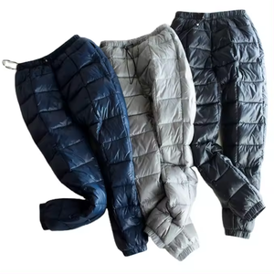 Pantalones Acolchados Impermeables Personalizados para Hombre, Pantalones Repelentes al Agua, Pantalones Cortavientos, Pantalones Acolchados Cálidos para Hombre - Product Image 4