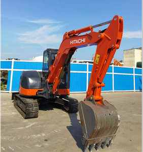 Excavadora Hitachi ZX50 de 5 toneladas Mini excavadoras con bomba de caja de cambios de motor Cummins-Componentes de núcleo incluidos - Product Image 3