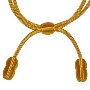 Cordons de chapeau d'officier de cérémonie de haute qualité 2023, fil de bullion bon marché, cordon uniforme pour vêtements et sacs, finition enduite - Product Image 6