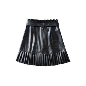 Meilleures ventes Jupes en cuir pour femmes de haute qualité Vêtements de mode Jupes en cuir confortables pour femmes - Product Image 2