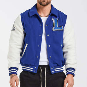 แจ็คเก็ตเบสบอลสำหรับเด็กผู้ชายแจ็คเก็ตคอลลาจแจ็กเก็ตเบสบอล - Product Image 1