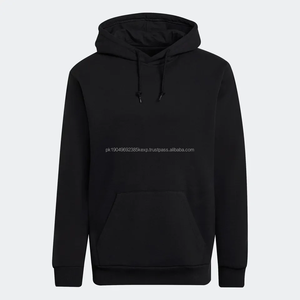 Sweats à capuche zippés pour hommes, coupe ample et épaisse, 100% coton, grande taille, respirants, double fermeture éclair, pour l'hiver, en coton mélangé - Product Image 6