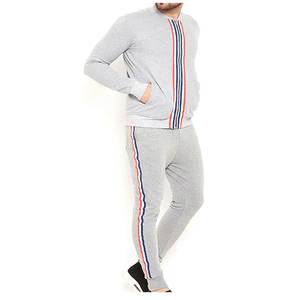 Nouvel arrivage du meilleur design Impression de logo personnalisé Matériau polaire léger Vêtements de jogging d'entraînement pour hommes Survêtement - Product Image 2
