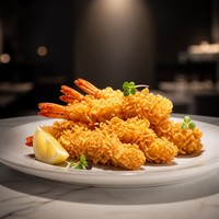 Bouchées croustillantes de maïs pané surgelées de style japonais, personnalisées OEM, en morceaux entiers étirés, pour apéritif, export en vrac