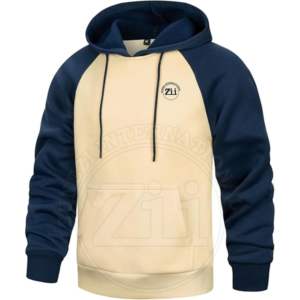 Venta al por mayor 310gsm de peso pesado 100% algodón Unisex en Blanco polar pulóver Color sólido sin cuerda hombres Regular Fit Hoodie - Product Image 2