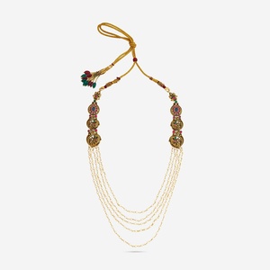Chic Silver Layered Temple <b>Necklace</b>-186938 - Product Image 4