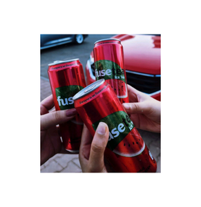 Té Fuse Watermelon en Latas de 24x330ml, Contiene 0.01g de Sal por 100ml para una Hidratación Equilibrada, Distribución al por Mayor - Product Image 4
