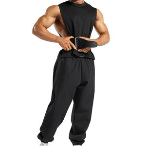 Camisetas sin mangas para hombre, camiseta sin mangas para entrenamiento de gimnasio, ropa deportiva, chaleco de entrenamiento para correr de secado rápido, ajuste elegante - Product Image 4