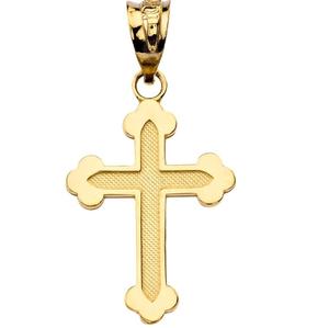 Meilleure vente de breloques en croix orthodoxe Design en laiton tendance pour la décoration d'église Usine à bas prix pour les festivals de Noël - Product Image 2